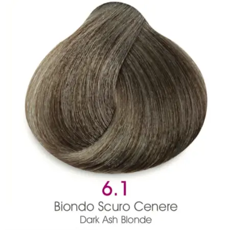 TMT Milano Art Collection Crema Colorante Luminacolor 6.1 Rubio Oscuro Ceniza 100ml - 1